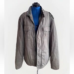 Urban Outfitters All Son Brand Jacket Green Military Field Utility Men’s Size XL